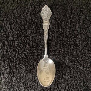 Vintage Sioux City Iowa Souvenir Spoon